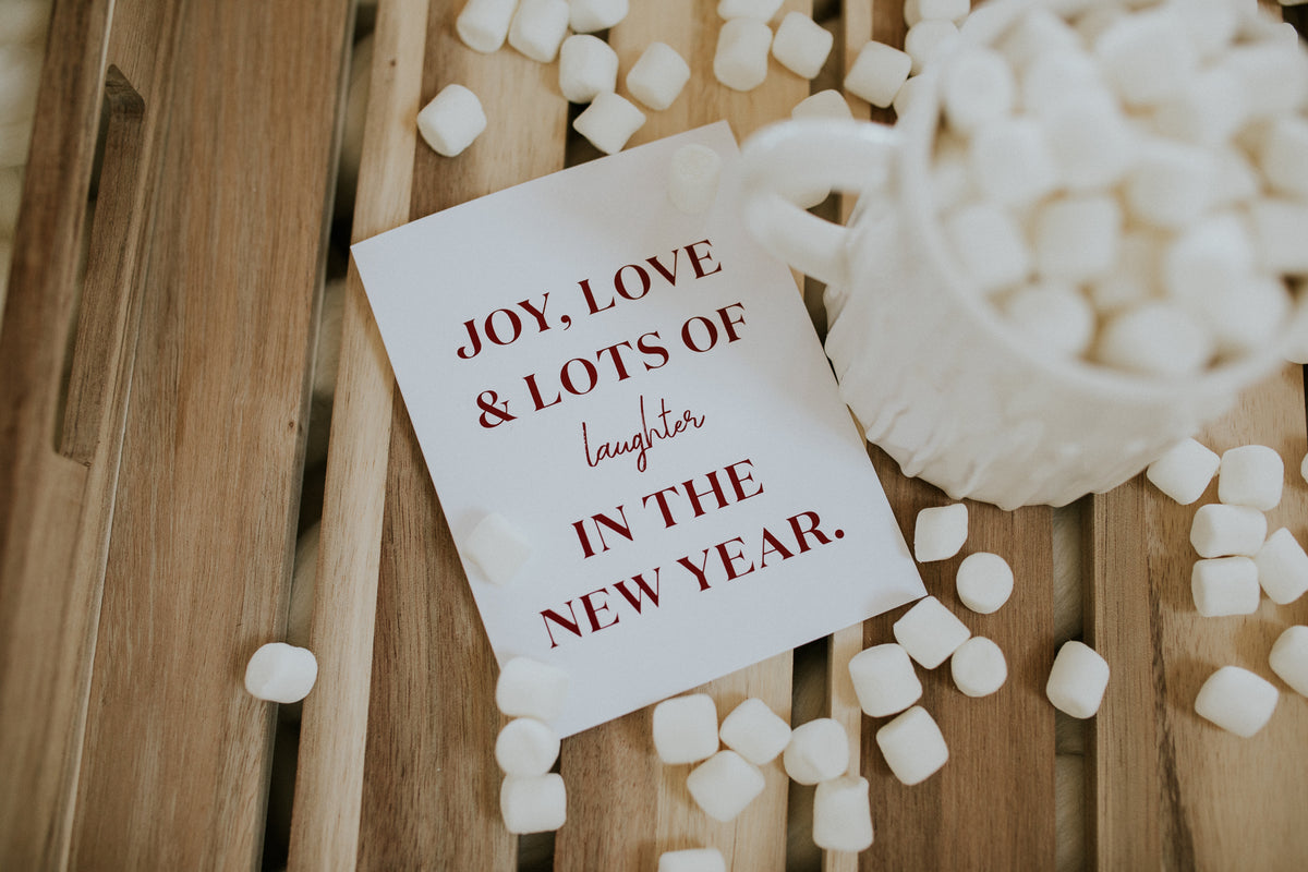 Joy, Love, and Laughter