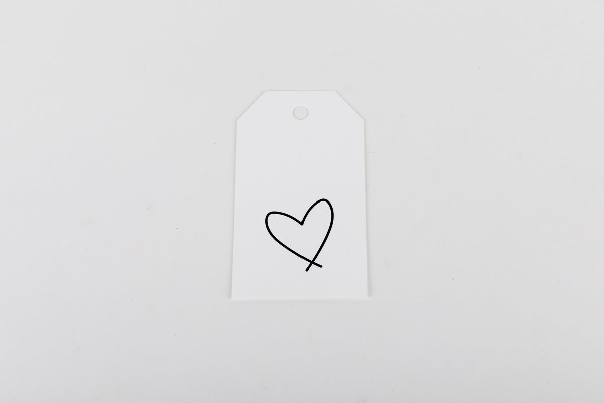 Heart (Lewiston) Gift Tag