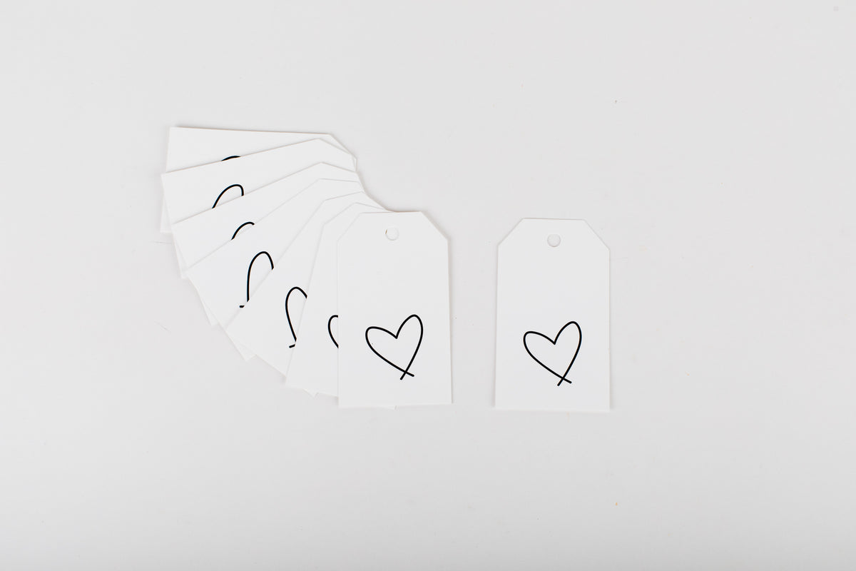 Heart (Lewiston) Gift Tag