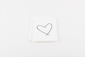 Lewiston Heart | Mini Greeting Card
