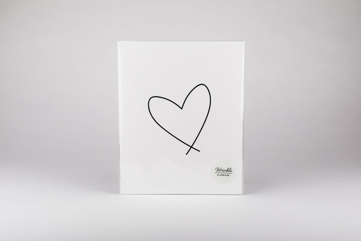 Lewiston Heart (Black Ink)