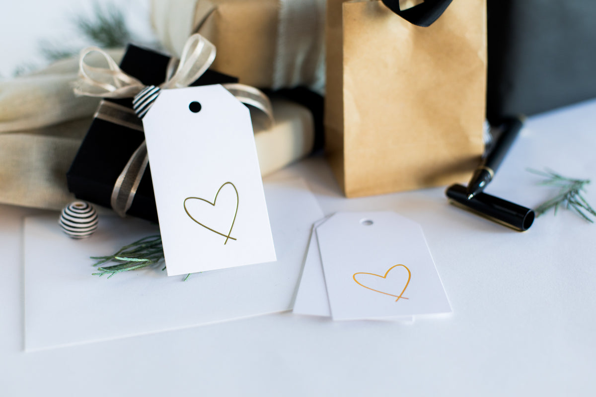 Heart (Lewiston) Gift Tag