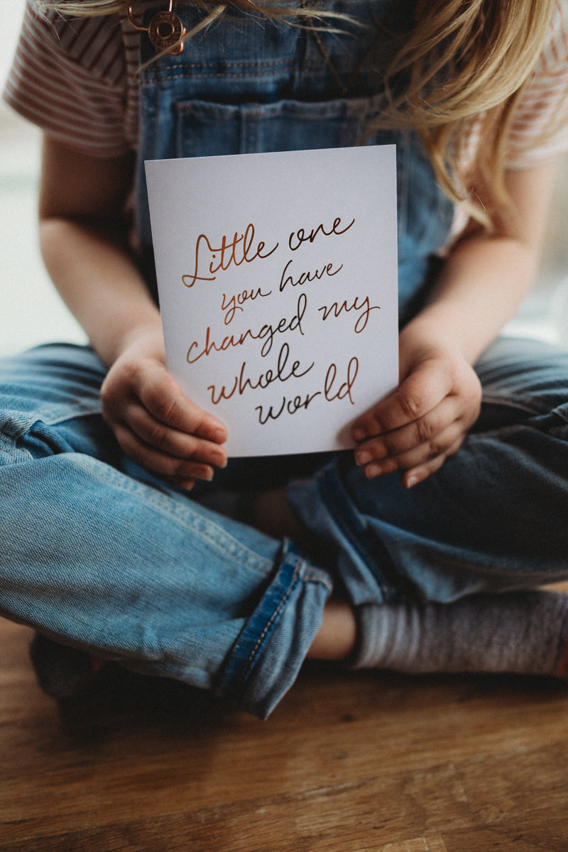 You&#39;ve Changed My World