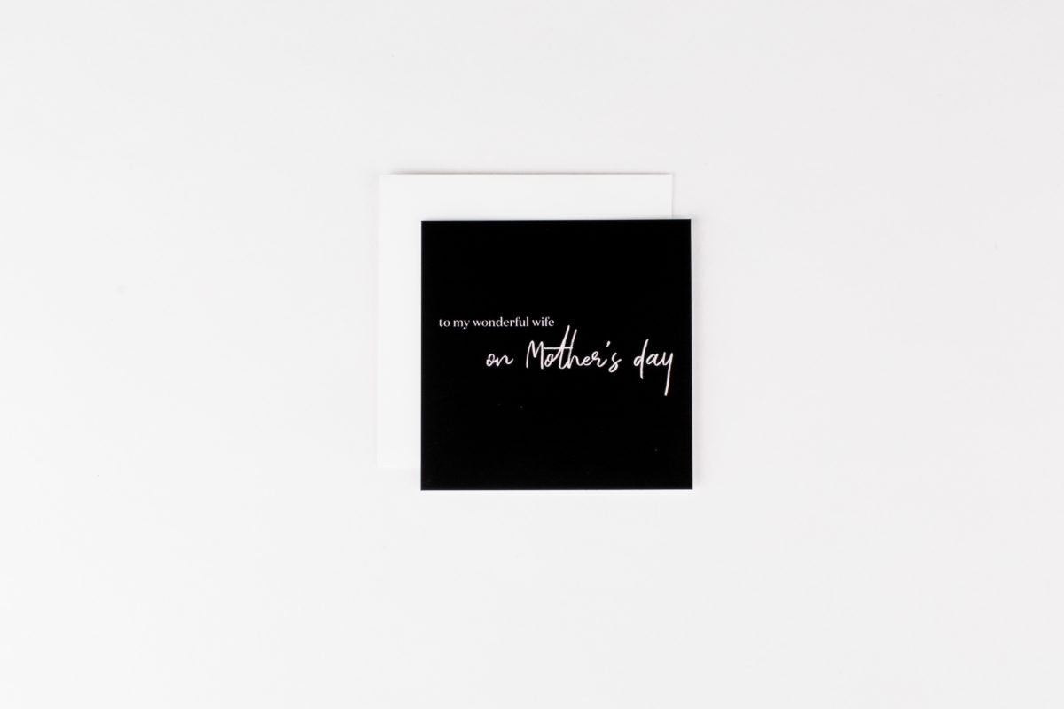 To My Wife (On Mother&#39;s Day)