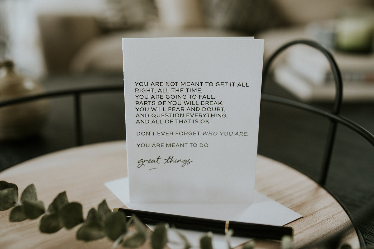 Meant to Do Great Things