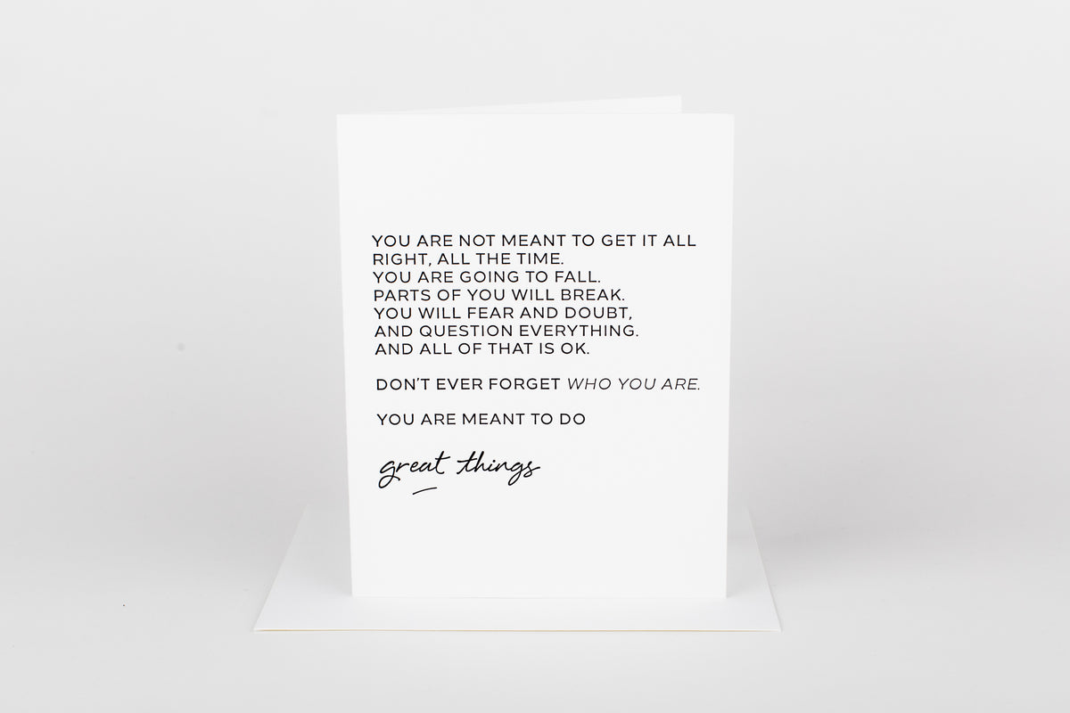 Meant to Do Great Things