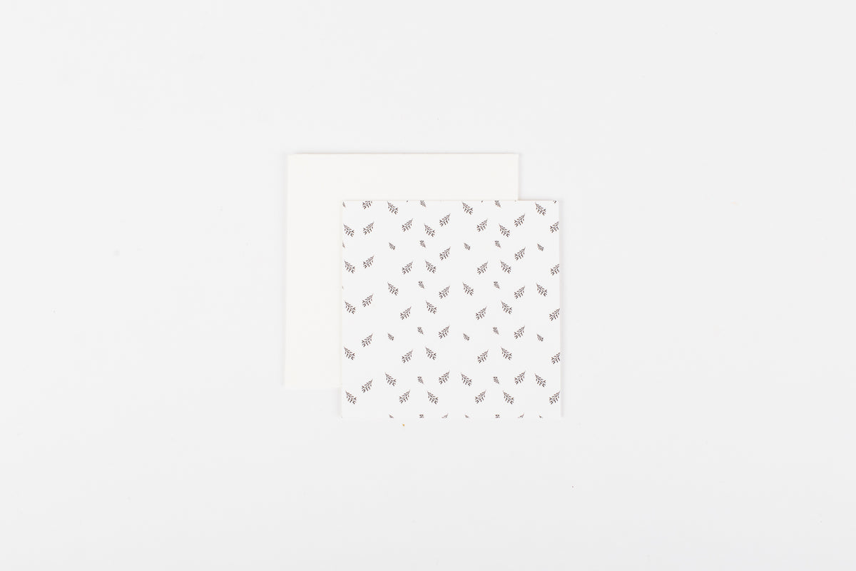 Branches Pattern - Mini Notecard