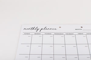 Small Monthly Planner
