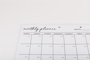 Small Monthly Planner