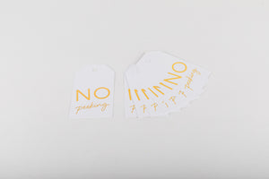 No Peeking (Gold Foil)