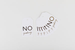 No Peeking (Gold Foil)