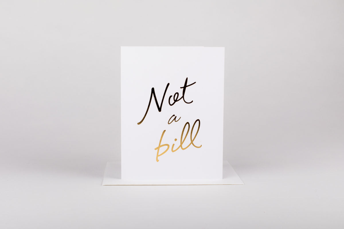 Not A Bill