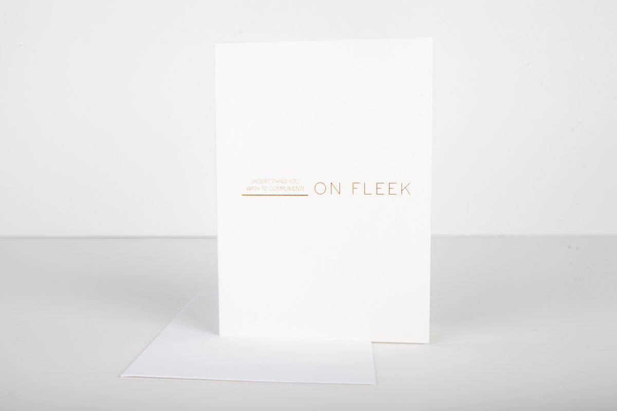 On Fleek Card