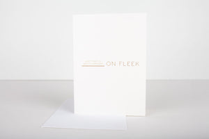 On Fleek Card