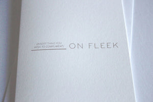 On Fleek Card