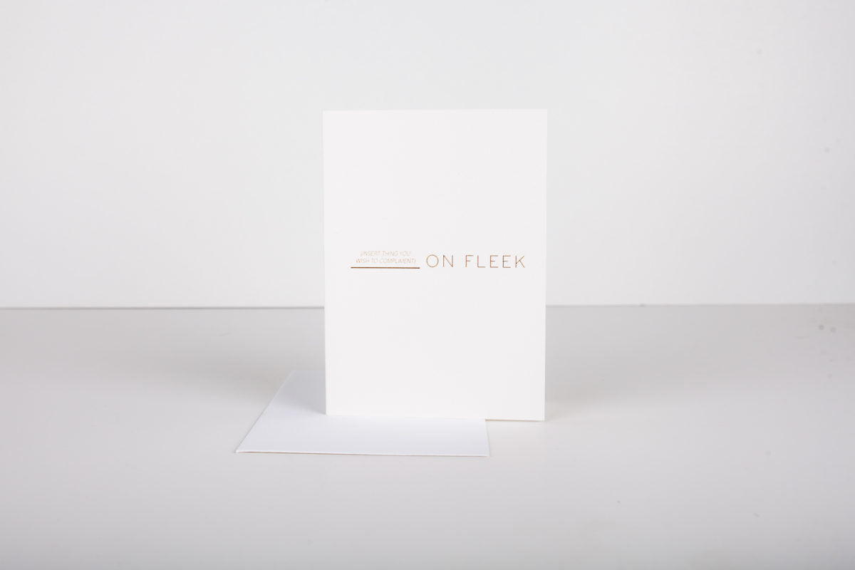 On Fleek Card