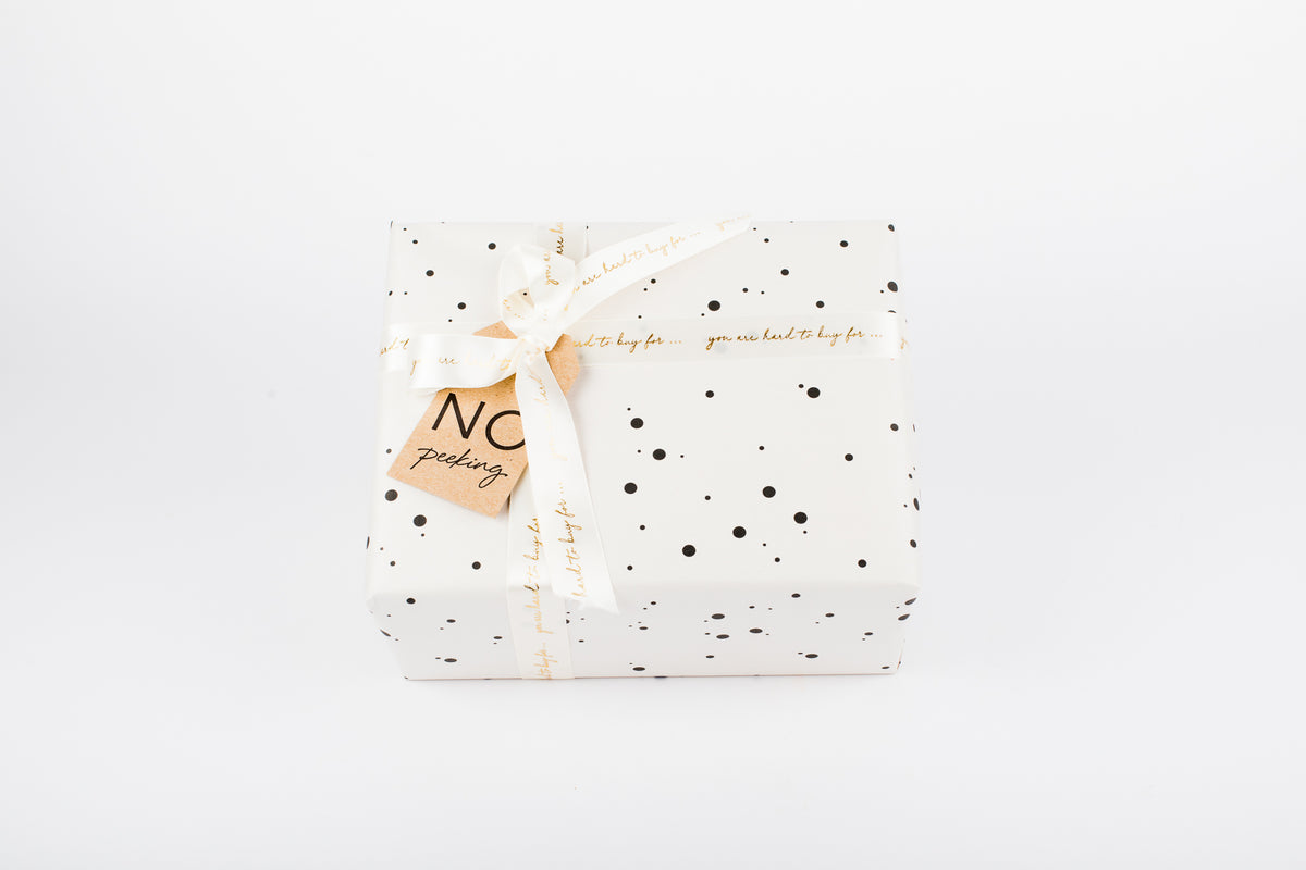 Eco Wrapping Paper - Polka Dots