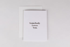 Somebody Loves You, Valentine's Day Card