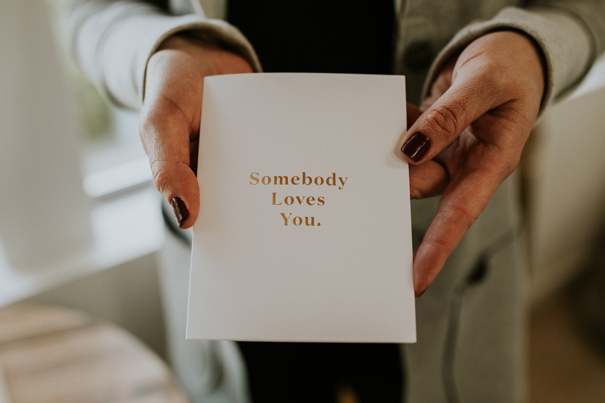 Somebody Loves You, Gold Foil Card