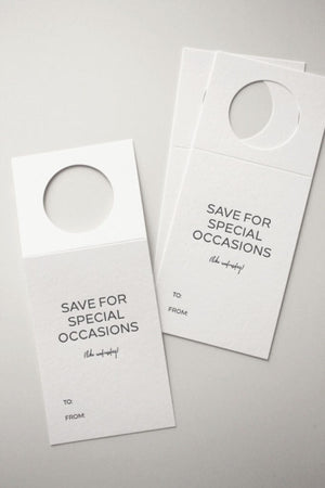 Save for Special Occasions