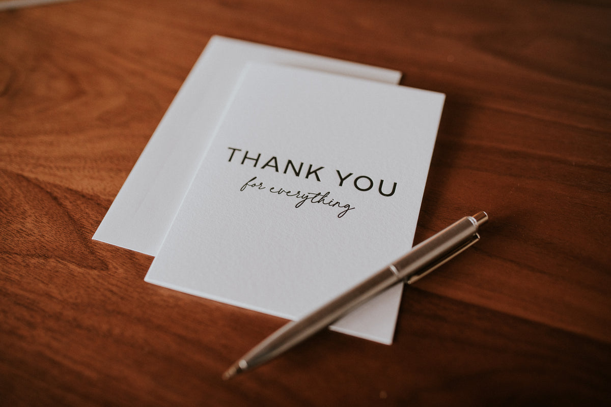 Thank You For Everything