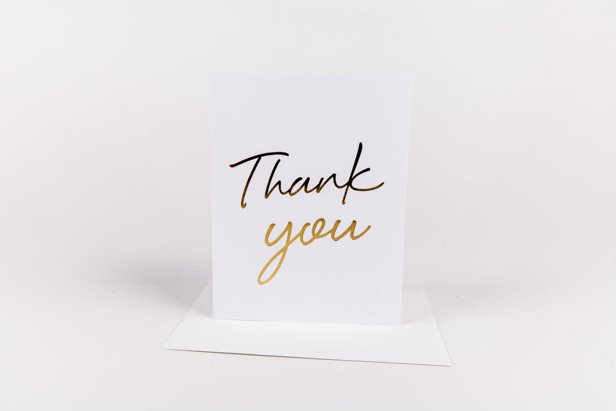 Thank You (Gold)