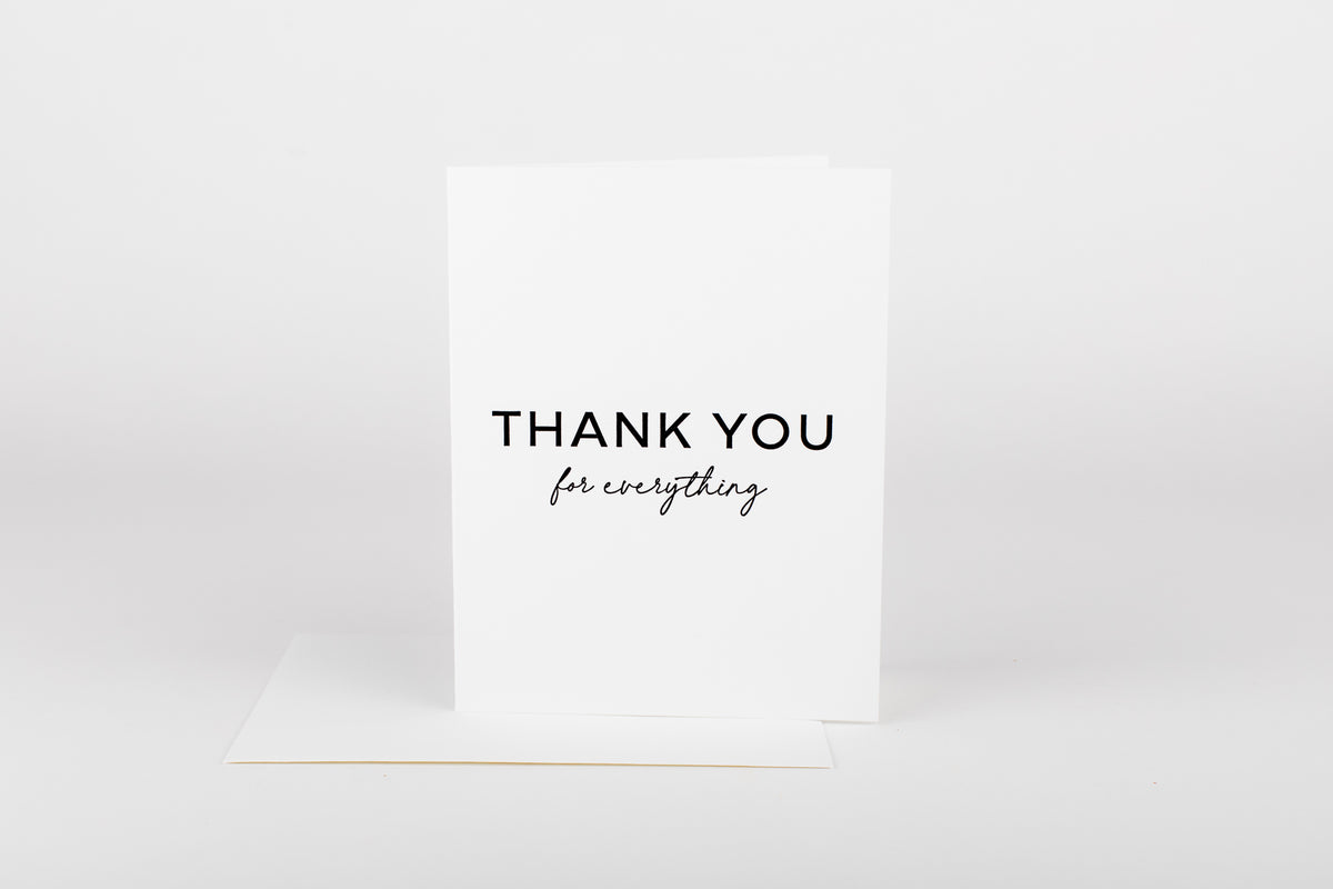 Thank You For Everything