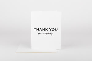 Thank You For Everything