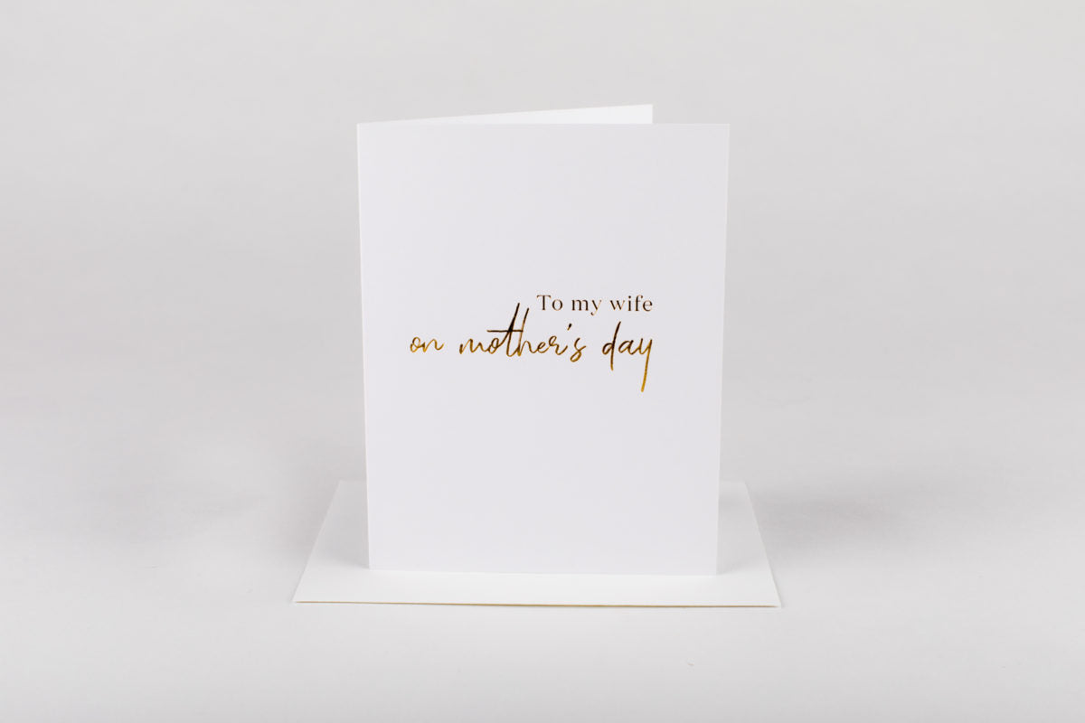 Wife On Mother&#39;s Day