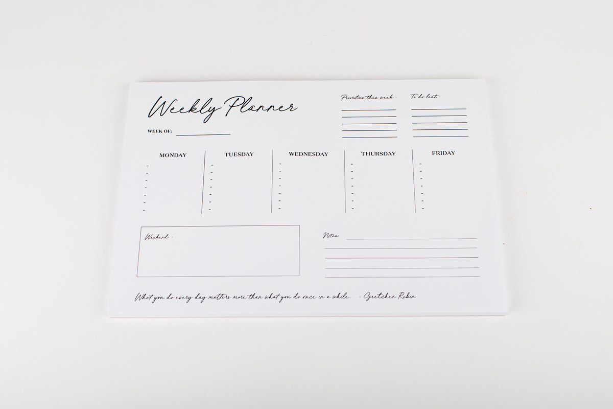 Weekly Planner