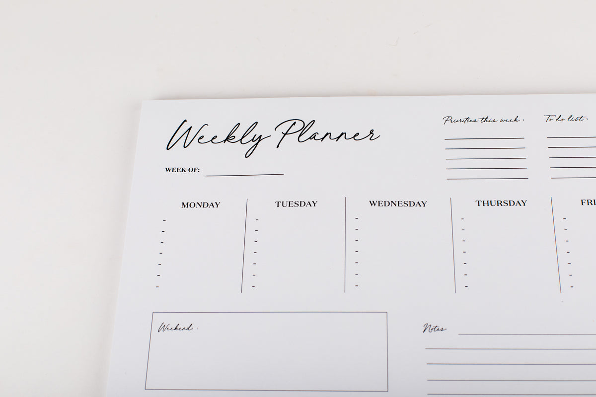 Weekly Planner