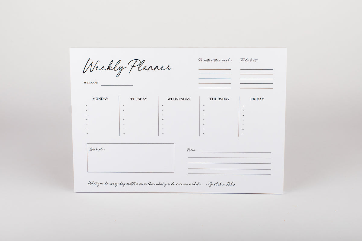 Weekly Planner