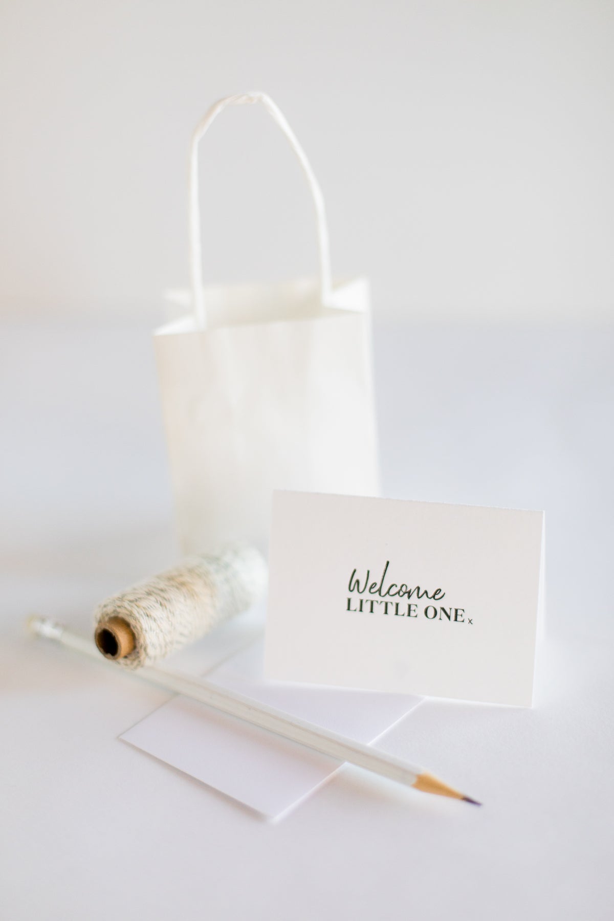 Welcome Little One - Mini Greeting Card