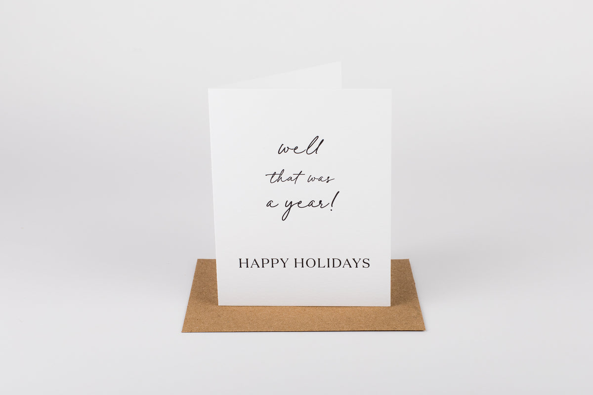 Well that was a Year