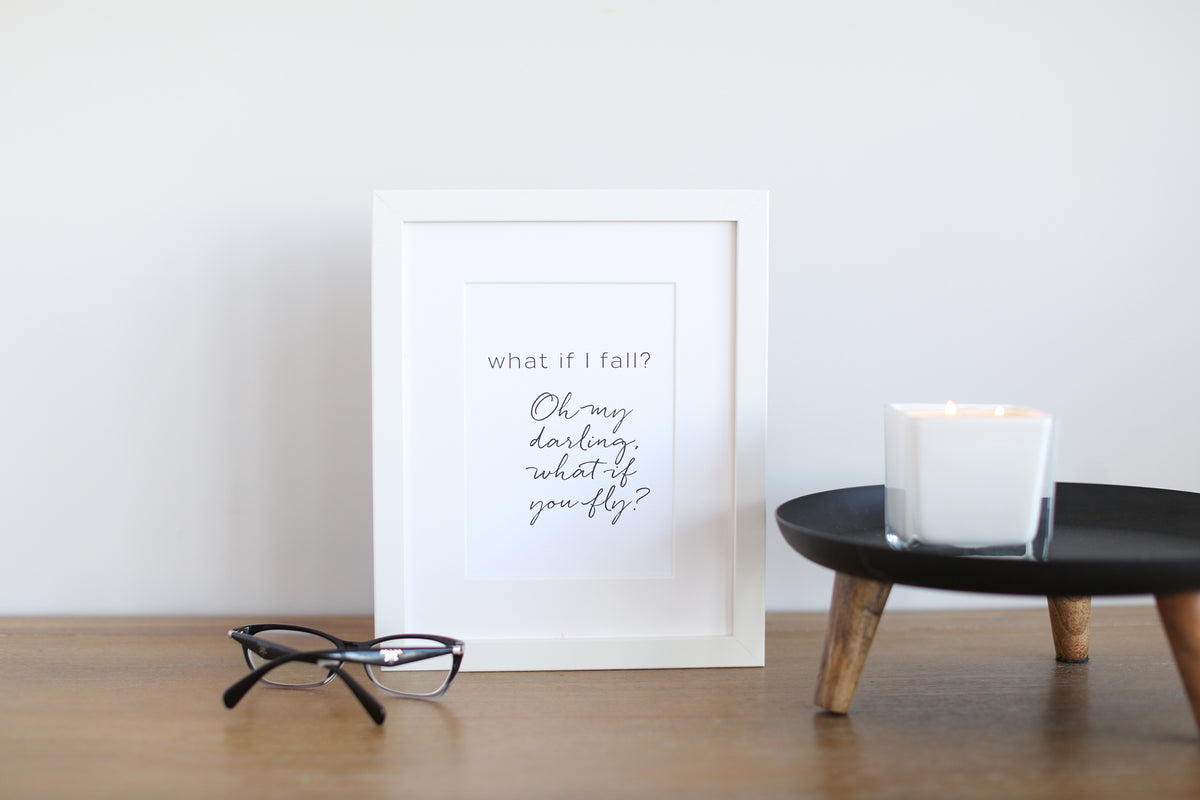 What If I Fall (Black)