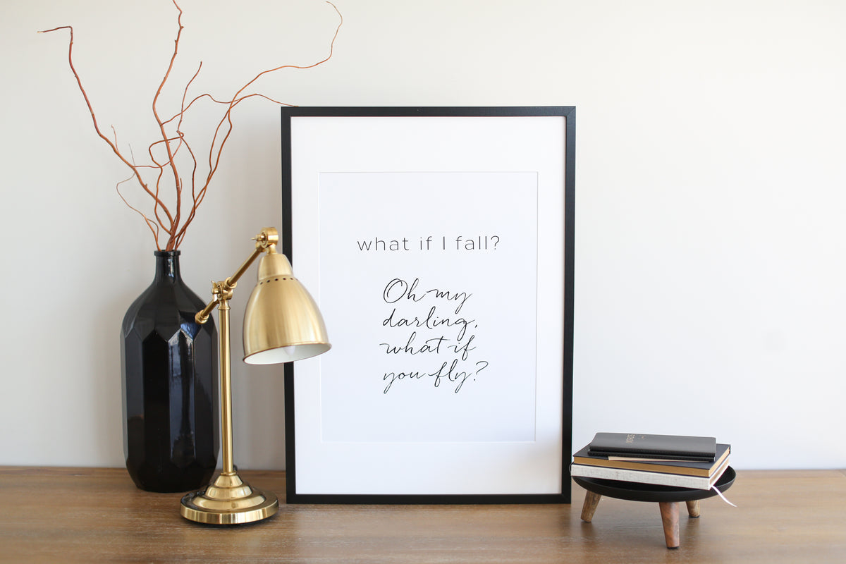 What If I Fall (Black)