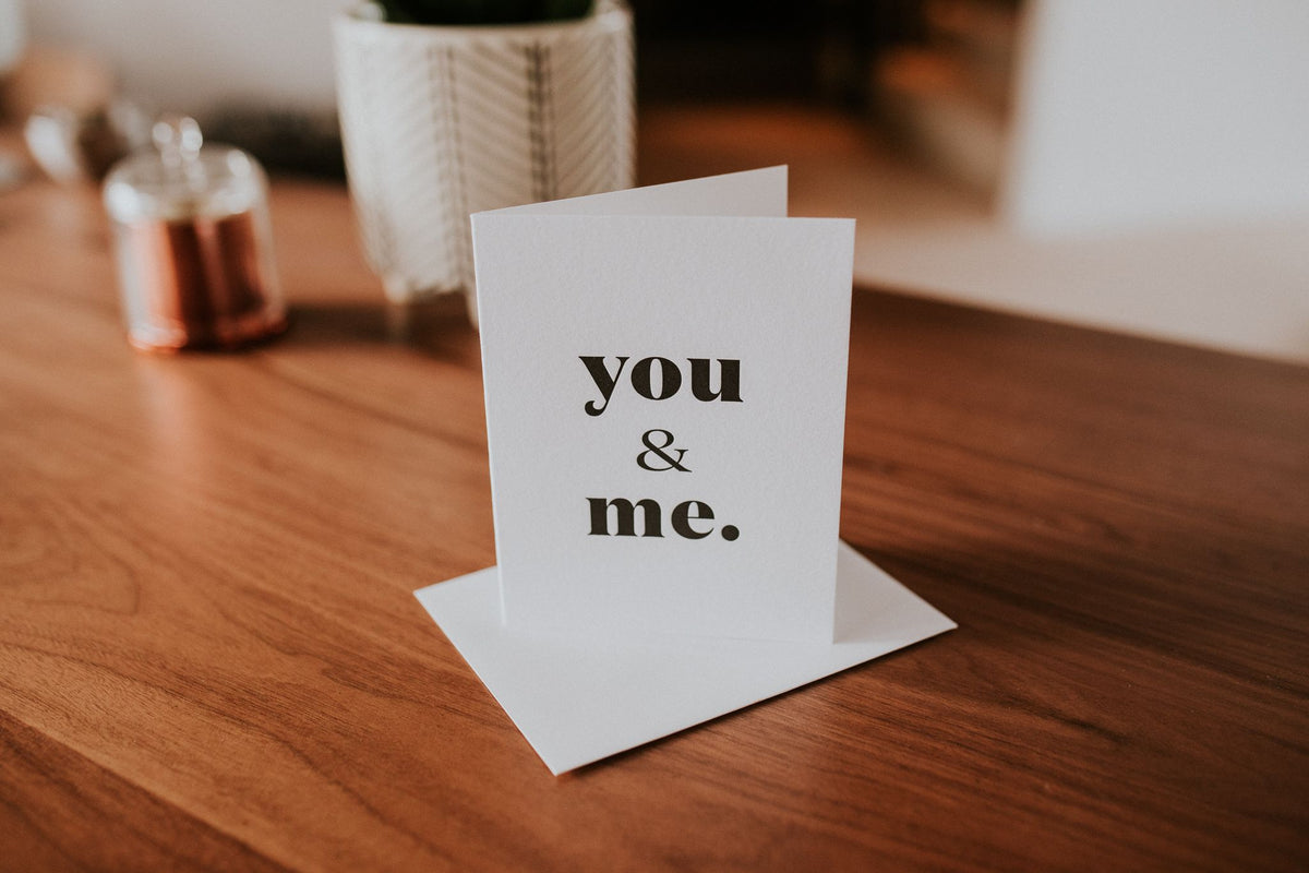 You &amp; Me