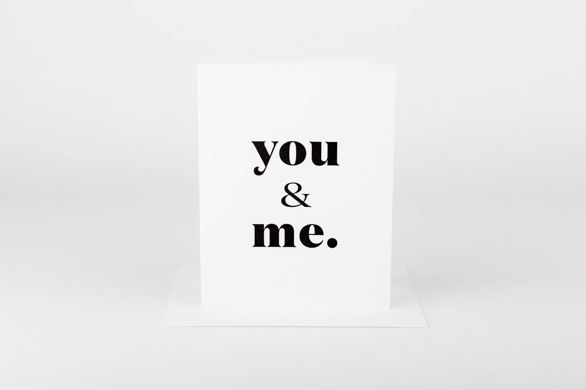 You &amp; Me