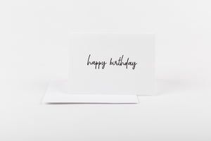 Happy Birthday - Mini Greeting Card