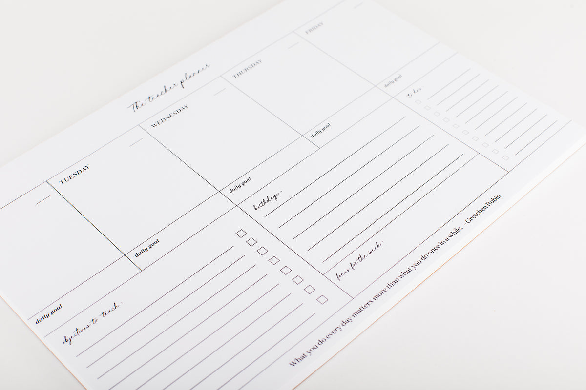 The Teacher Planner