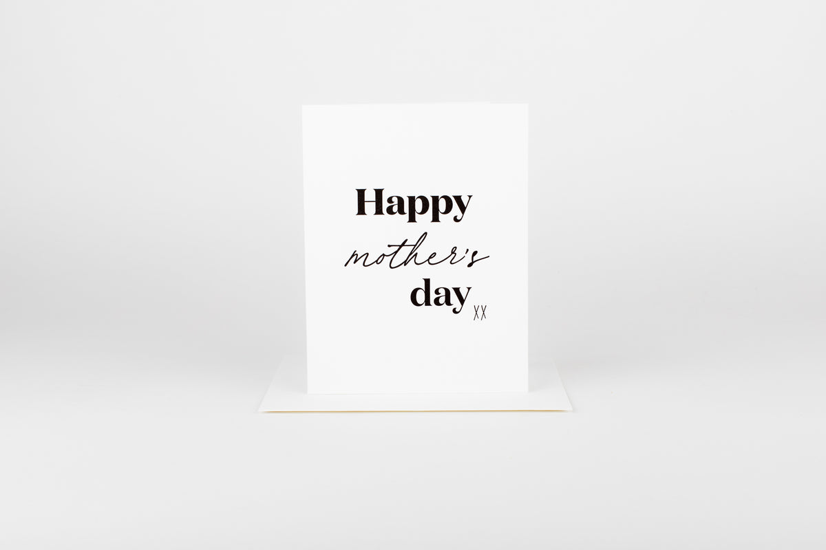 Happy Mother&#39;s Day Black