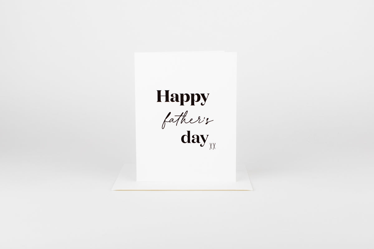 Happy Father’s Day Black