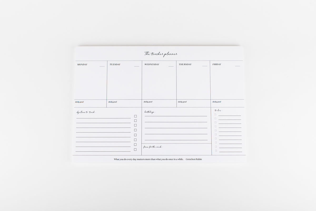 The Teacher Planner