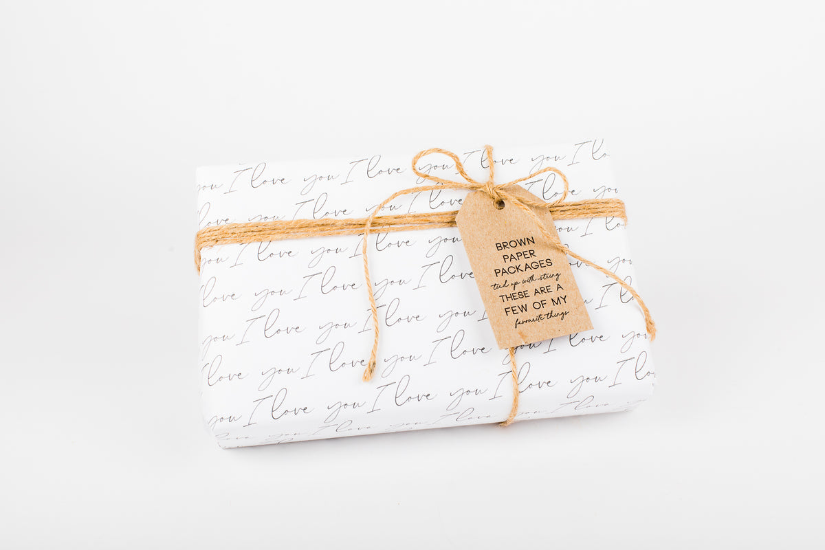 Eco Wrapping Paper - &quot;Mix Pack&quot; (2 Colour Options)