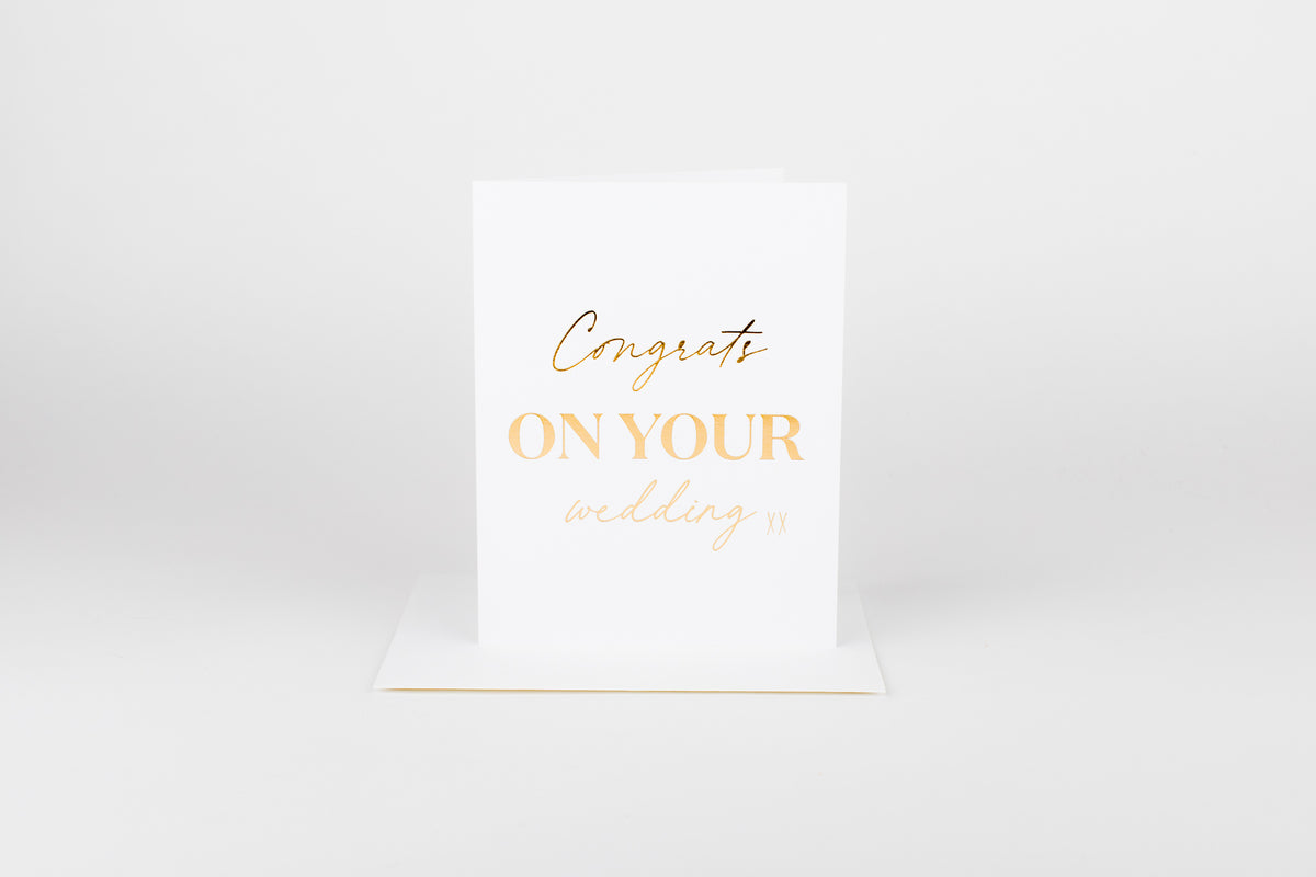 Congrats on your Wedding Day