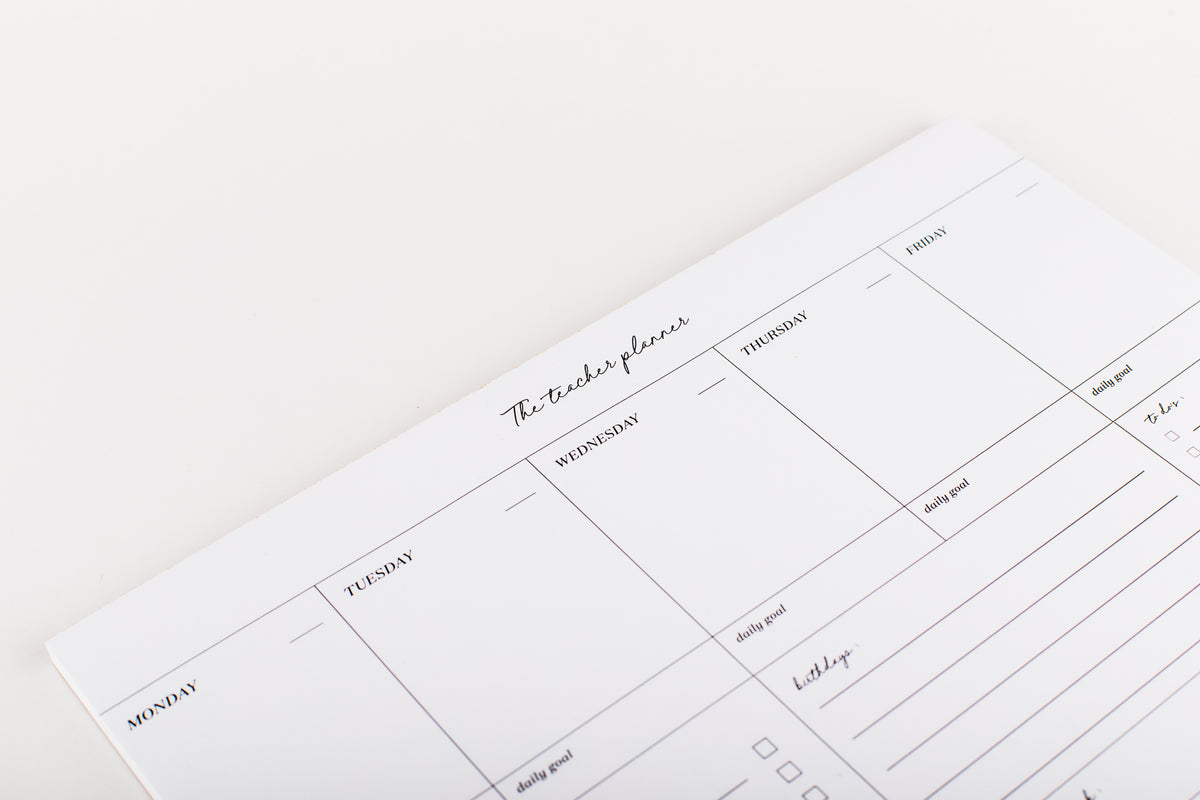 The Teacher Planner